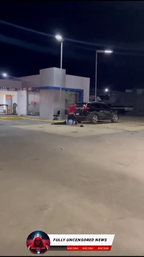 Haitian Man Disarms & Brutally Attacks A Security Guard At The Gas Station