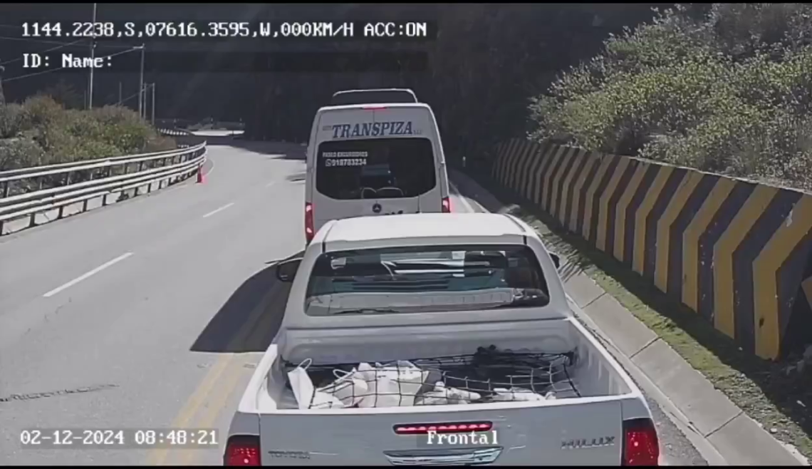 A Huge Rock Falling From A Mountain Killed Two People In A Parked Van