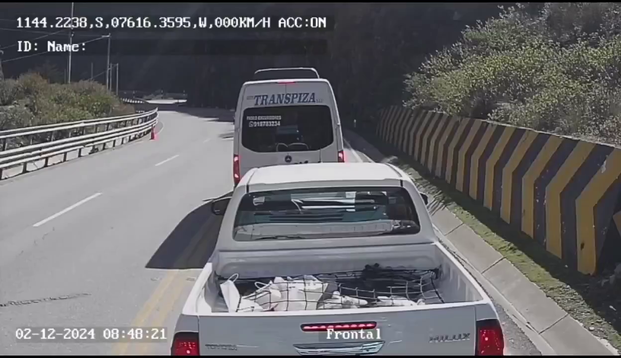 A Huge Rock Falling From A Mountain Killed Two People In A Parked Van