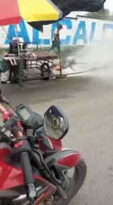 High Voltage Cable Fell On A Street Vendor 1 High Voltage Cable Fell On A Street Vendor