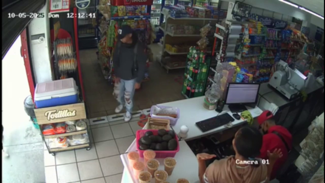 Footage Of The Store Robbery For Which El Soner Was Executed