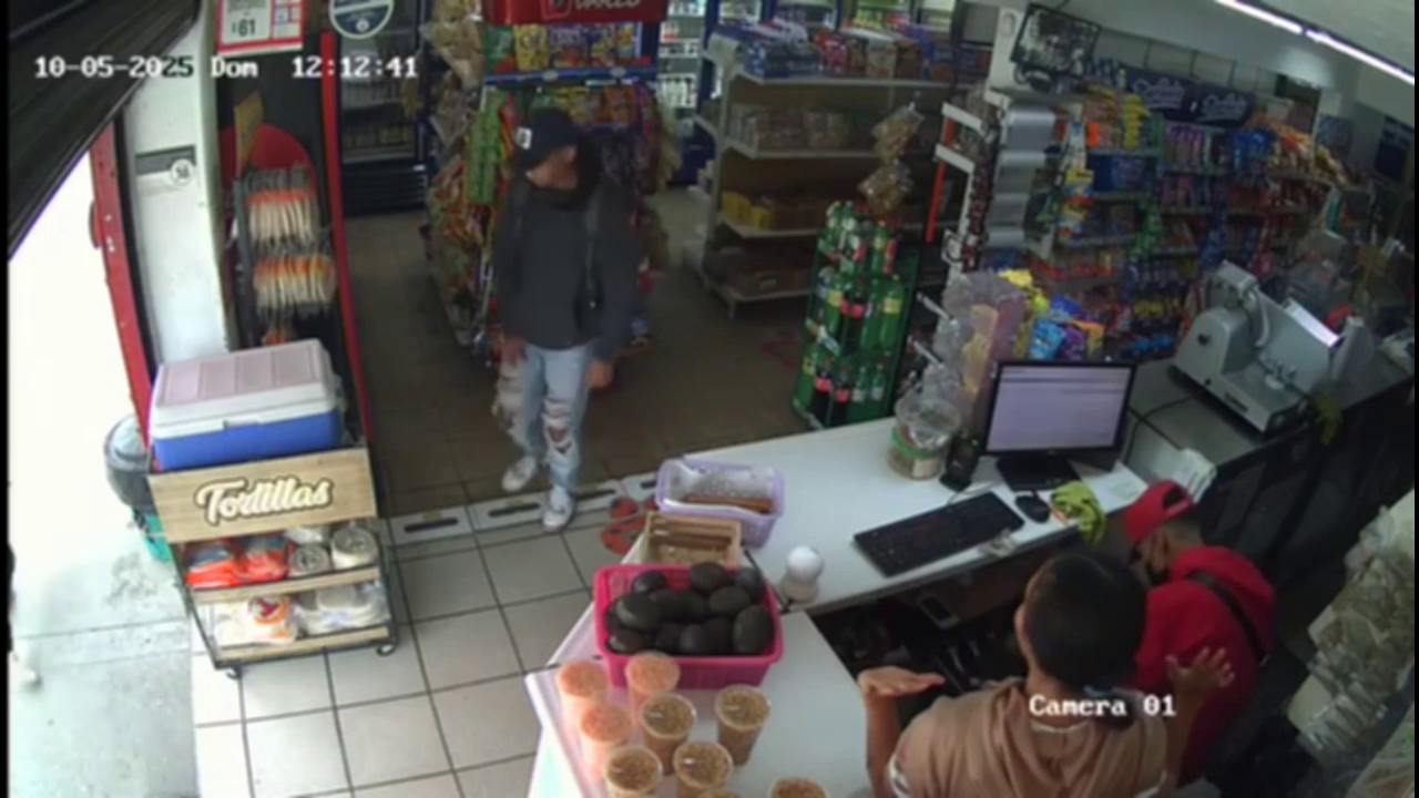 Footage Of The Store Robbery For Which El Soner Was Executed