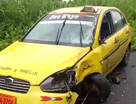 A Car Hit A Pedestrian On A Stretch Of Road With Limited Visibility, And The Unfortunate Man Lost His Leg.