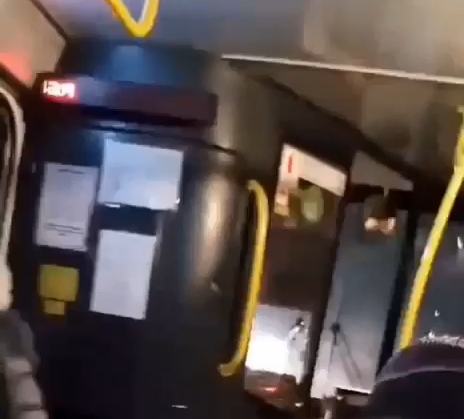 A Bus Passenger Filmed The Moment Of A Bus Crash Whose Brakes Failed