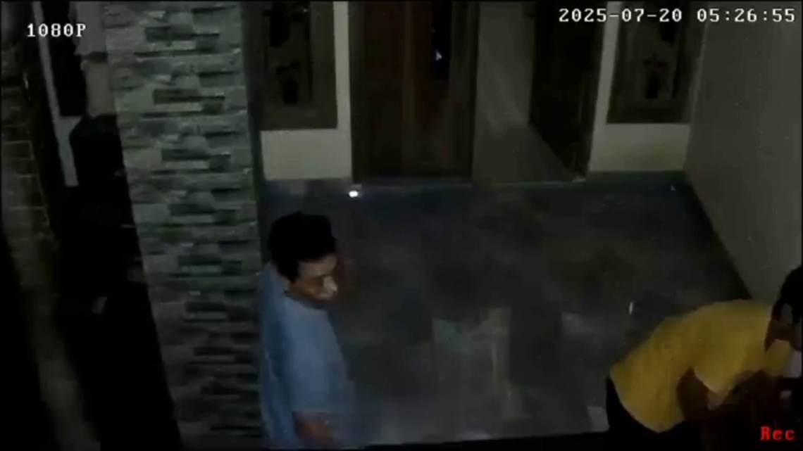 CCTV Footage Of A Man Attempting To Rape A Woman