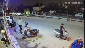 Speeding Car Rams Into 2 Llb Students Standing On Roadside, 1 Killed & Another Critically Injured