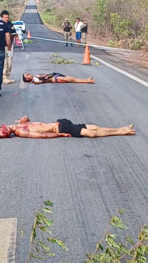 Accident On The Road That Connects To Cocal. Brazil