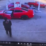 Shootout At A Gas Station In Jackson, Mississippi. USA