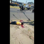 Robber Shot Dead By Cops At The Scene