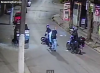 A Pair Of Robbers During A Robbery Was Shot Dead By A Law Enforcement Officer