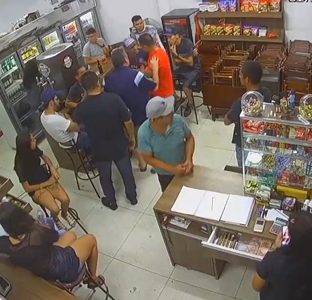 Dude Shot With His Own Gun