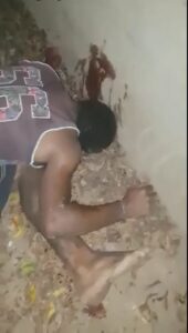 A Couple Of Murdered Men, The First One In The Video Grunted For The Last Time In His Life