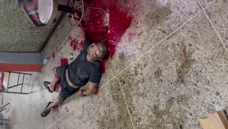 Three People Shot Dead In A Bar. Brazil