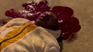 One Of The Three Attackers On The Armored Car Was Killed At The Scene Of The Crime. Bolivia