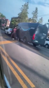 Two Women Attempt To Hijack An Amazon Driver