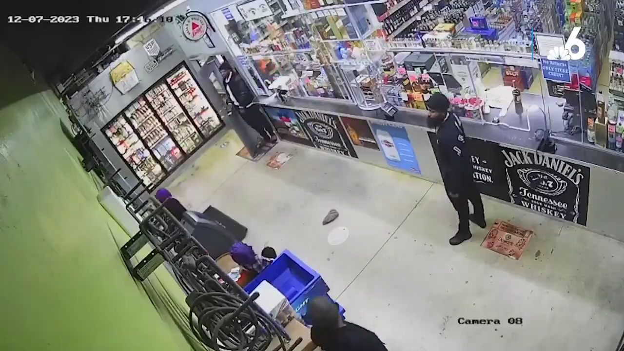 Surveillance Video Shows The Moment A Liquor Store Employee Was Shot In Northwest Miami-dade Thursday Night