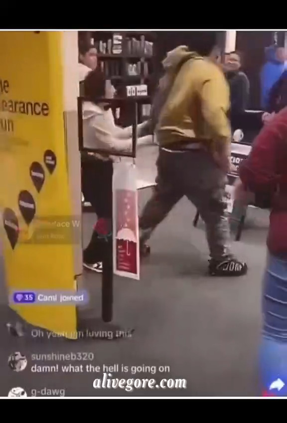 Guy Jumps Over The Counter At Starbucks To Steal A Whole Box Of Limited Edition Stanley Cups.