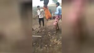 Girl beaten and hung by family members