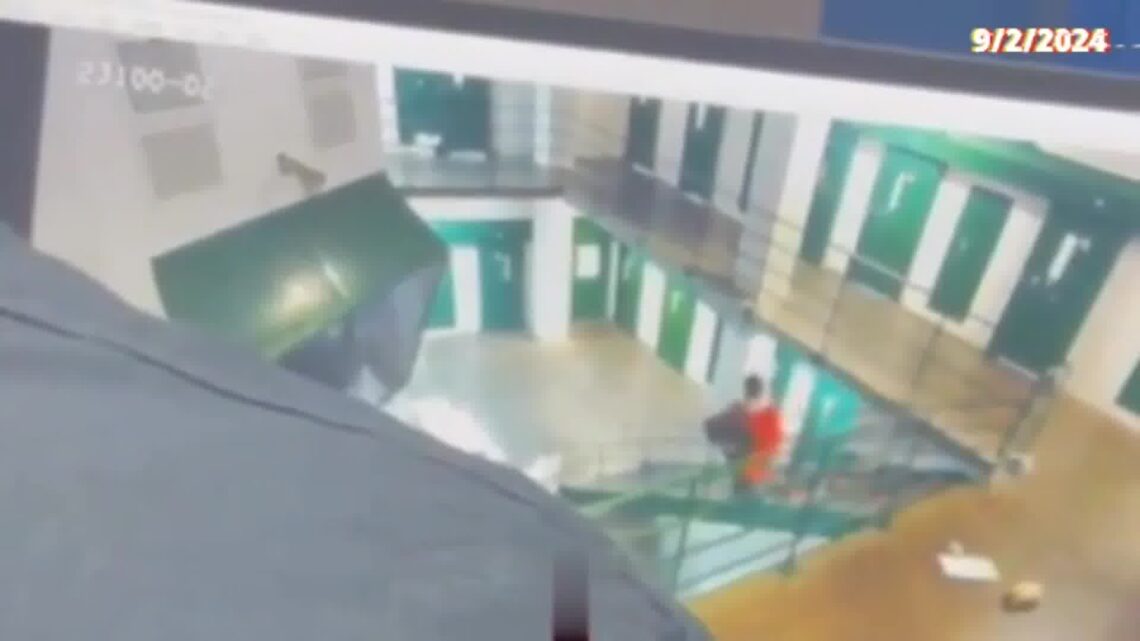 Inmate Pushes Deputy Downstairs, Assaults Him