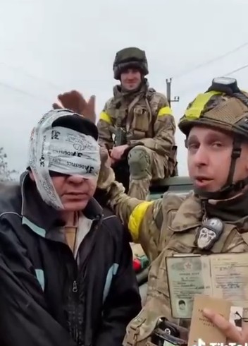 Repression Against Civilians In Kherson. Ukraine