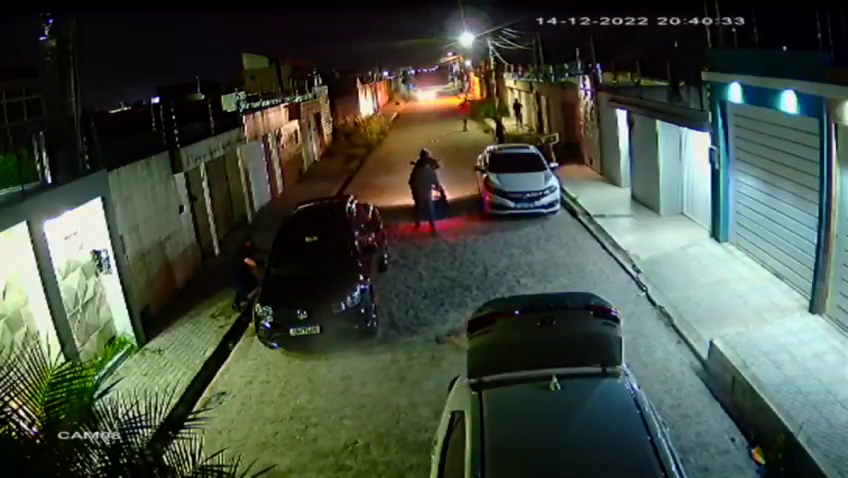 Four Dudes Scattered In Terror When The Assassin Killed Their Comrade