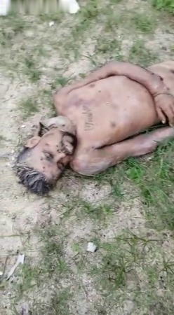 Members Of A Criminal Gang Dumped The Body Of A Murdered Rival Near A Garage