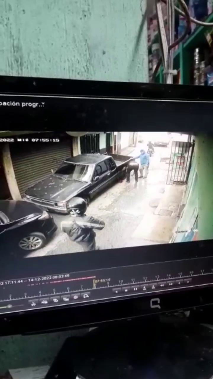 An Assassin Shot And Killed A Father And His Son In Front Of Their Car