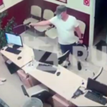 A Robber Shot And Killed A Female Clerk In A Microcredit Office. Russia