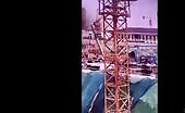 Chinese crane operator falls to death | 18+